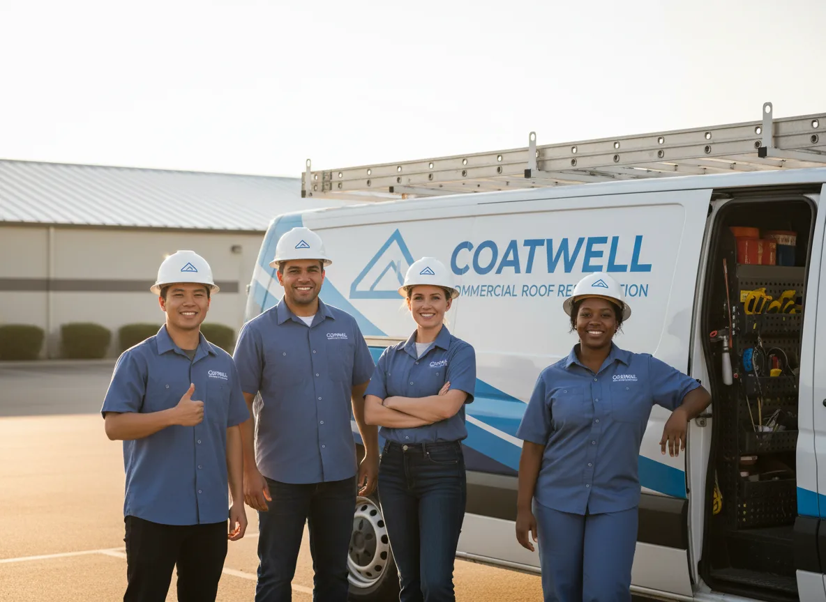 Commercial roof coating company in Eggleston, VA